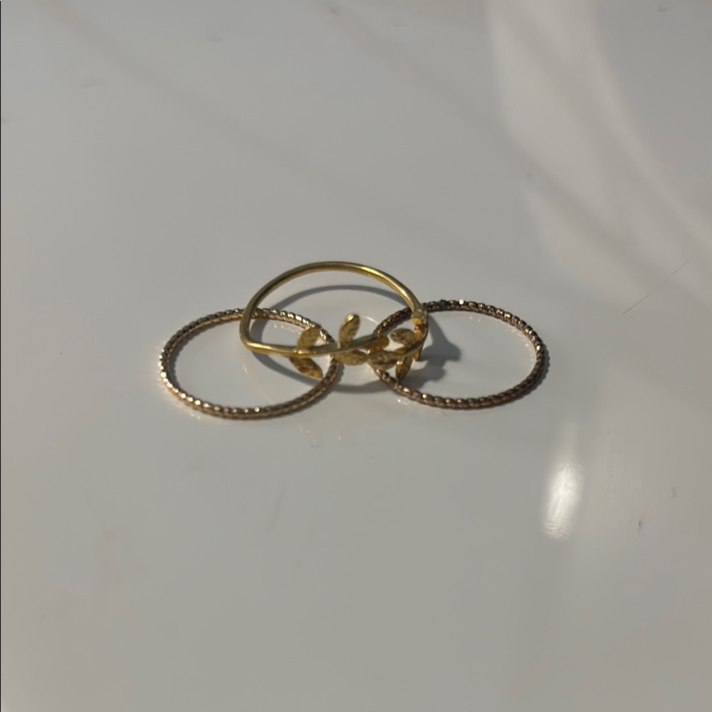 Gold Ring Trio